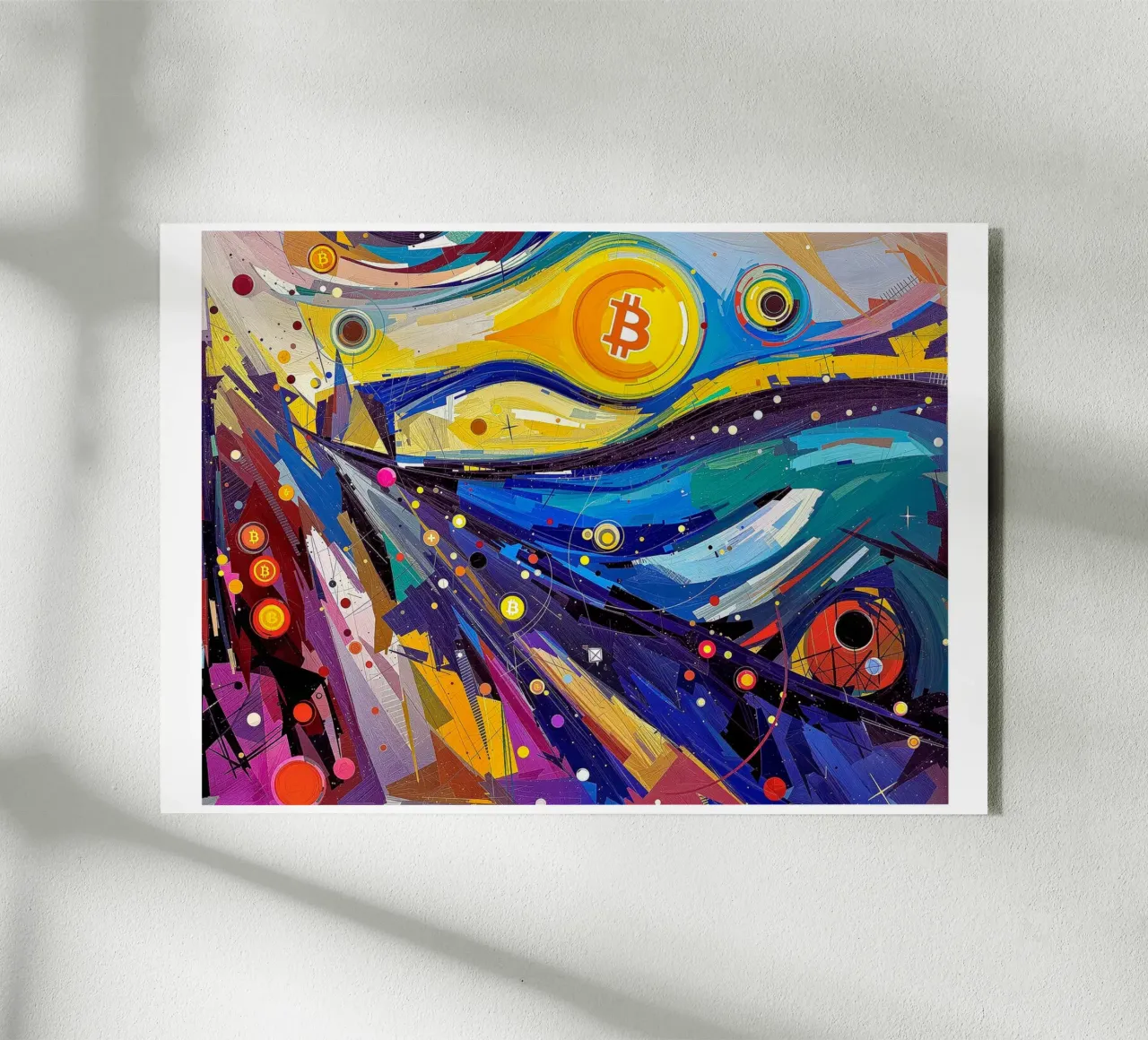 Abstract_BTC plexiglass da Crypto_Jungle