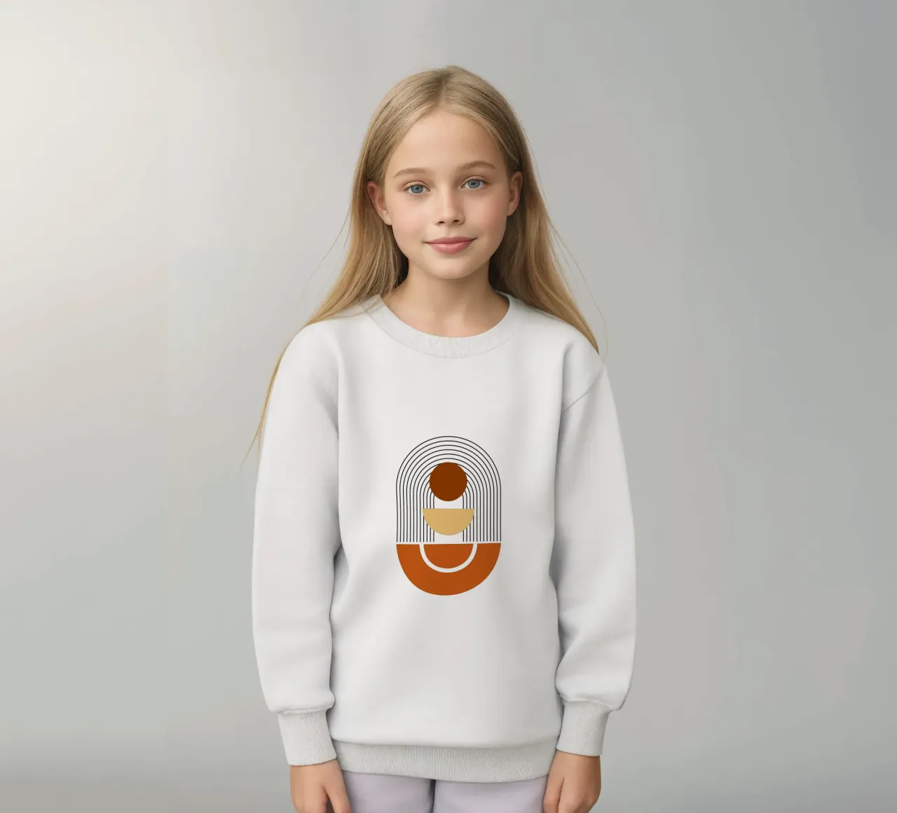 Boho Minimalista Moderno Semplice felpa bambino da YSV MINIMALIST