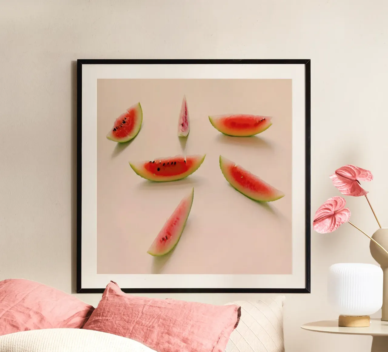 Angurie I poster con telaio in plastica da Elena Veronese