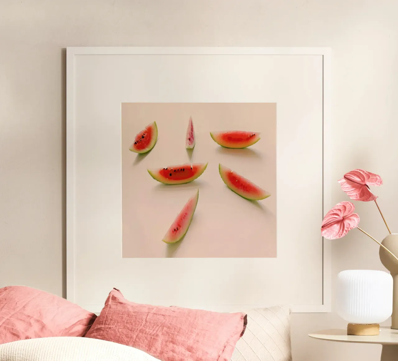 Angurie I poster con telaio in plastica da Elena Veronese