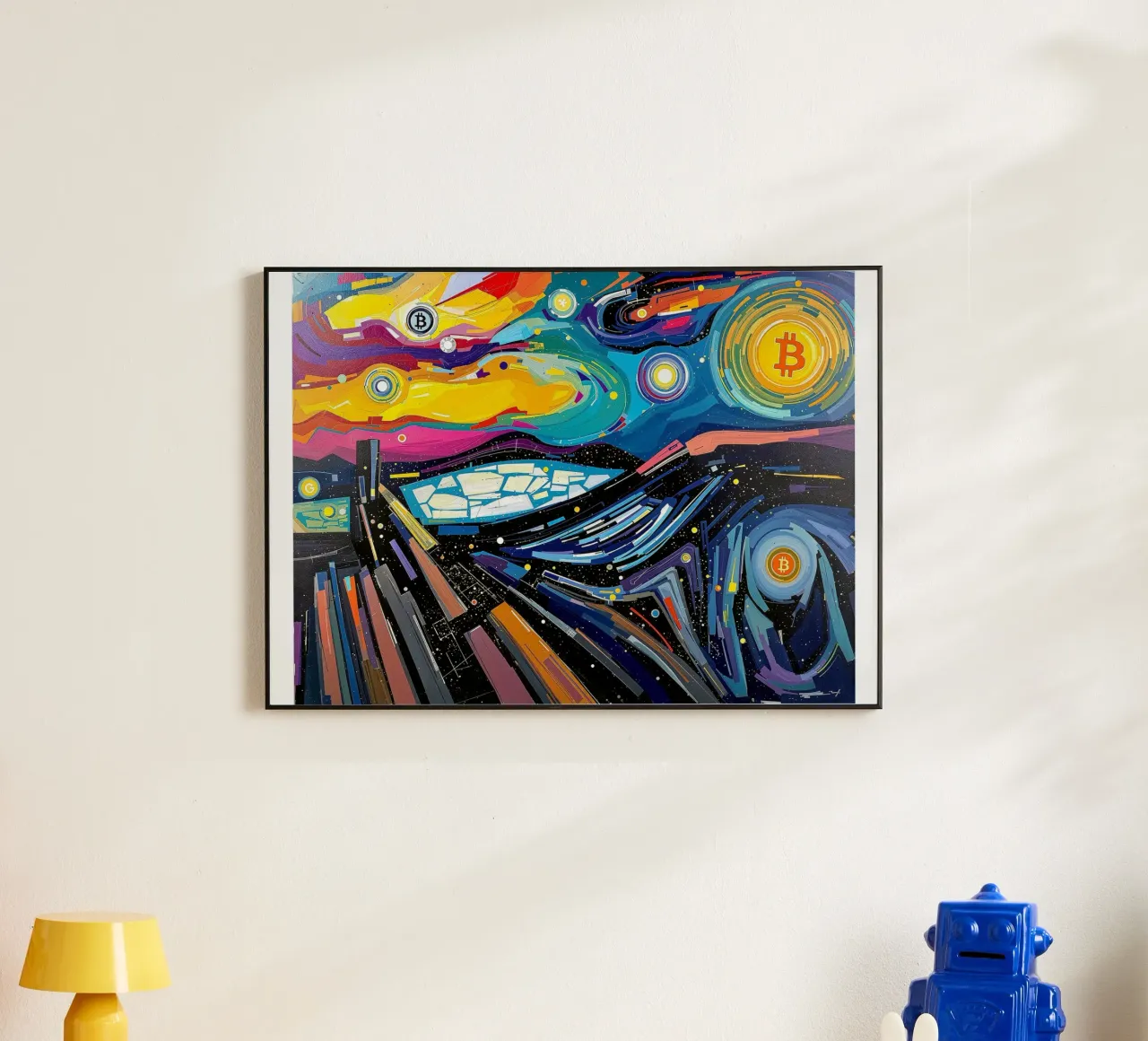 Abstract_III_BTC Forex-Platte von Crypto_Jungle