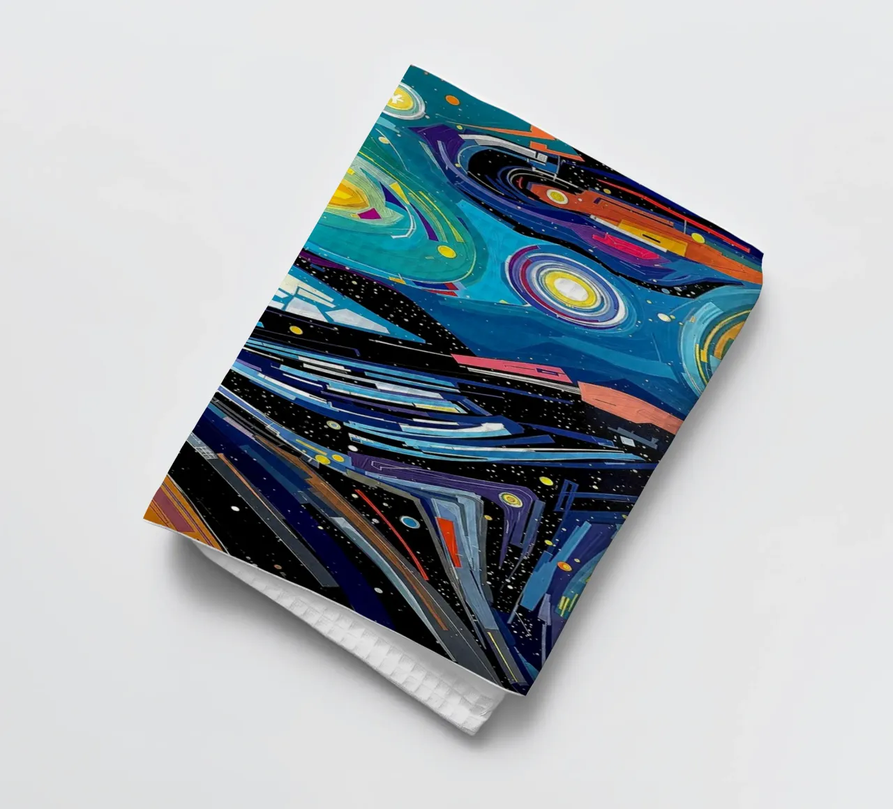 Abstract_III_BTC canovaccio da cucina da Crypto_Jungle