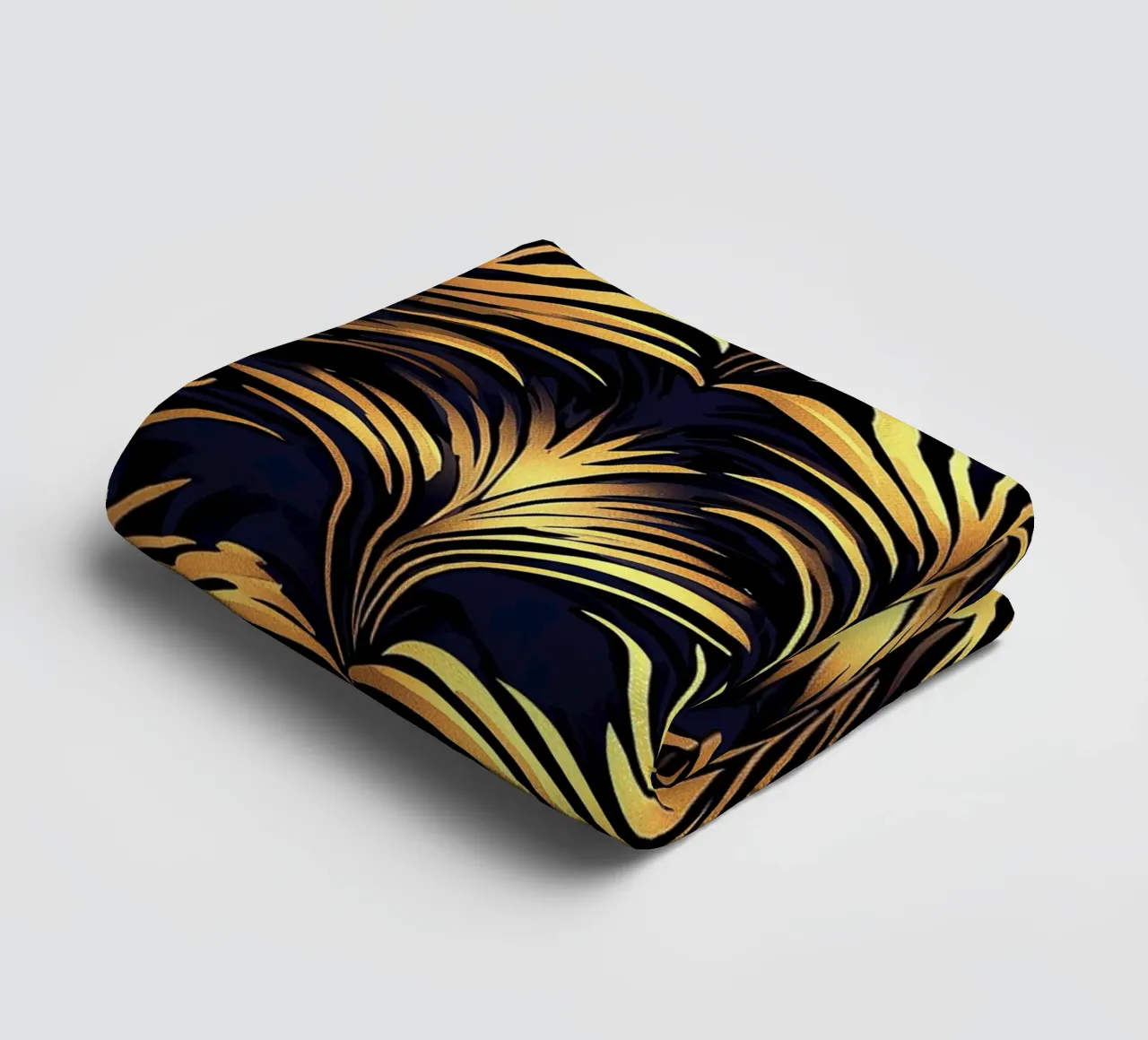 Art Deco "Golden Arches of Time" asciugamano da bagno da Nikis Art Studio