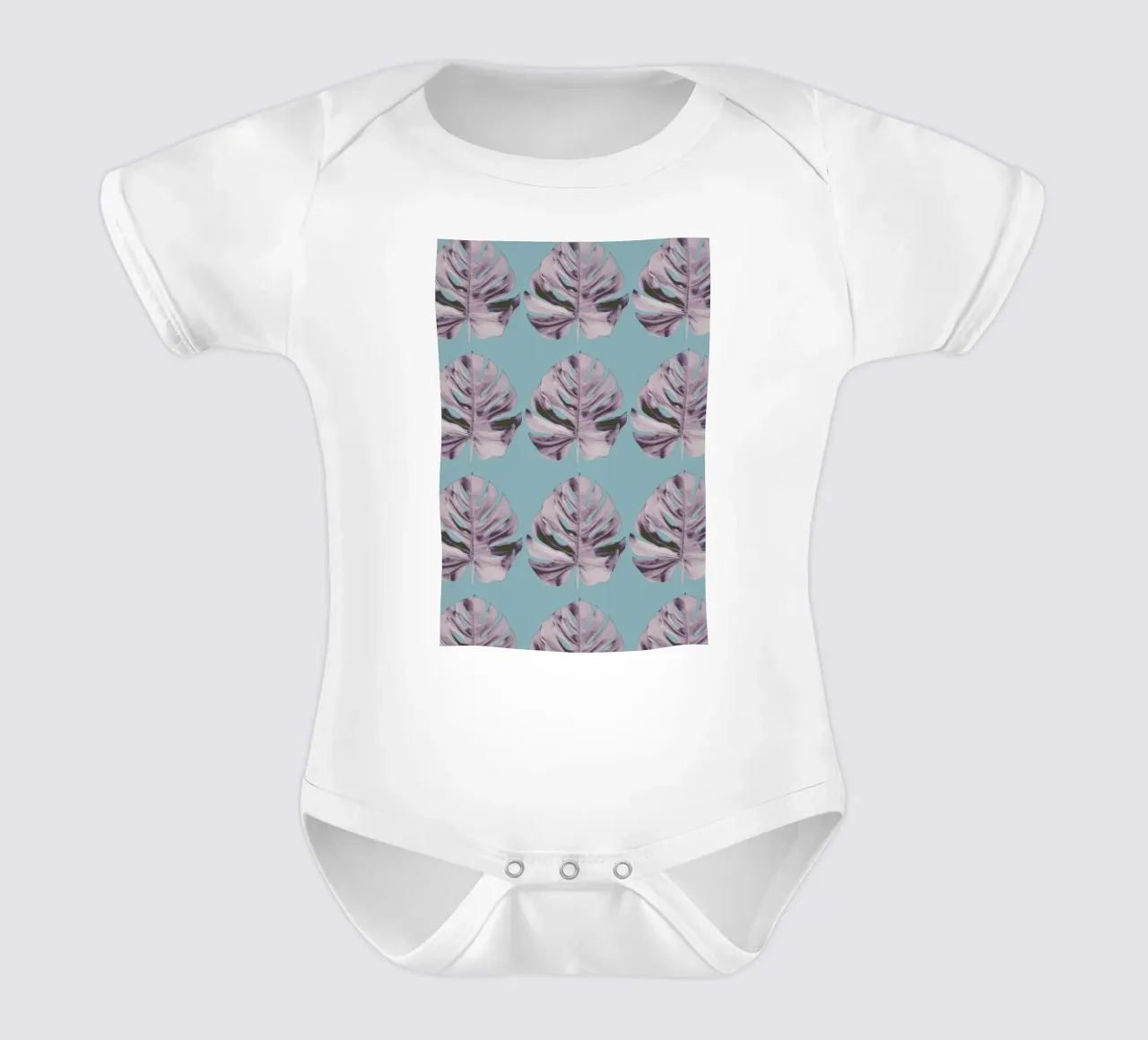 Tropicale II Kurzarm Babybody von Elena Veronese