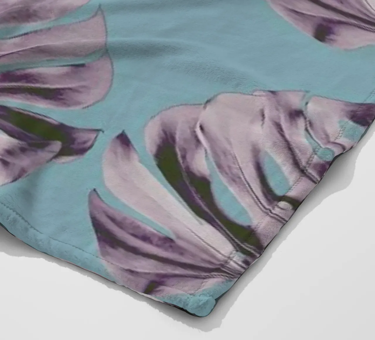 Tropicale II fleece blanket by Elena Veronese
