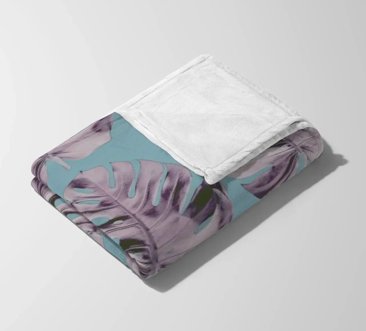 Tropicale II fleece blanket by Elena Veronese
