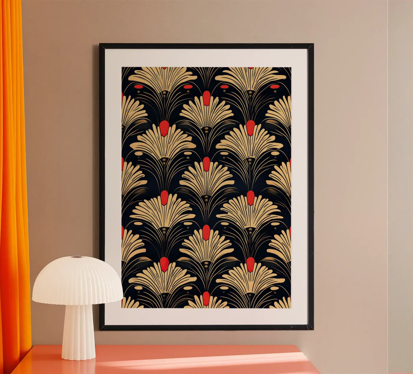 Art déco poster da Nikis Art Studio