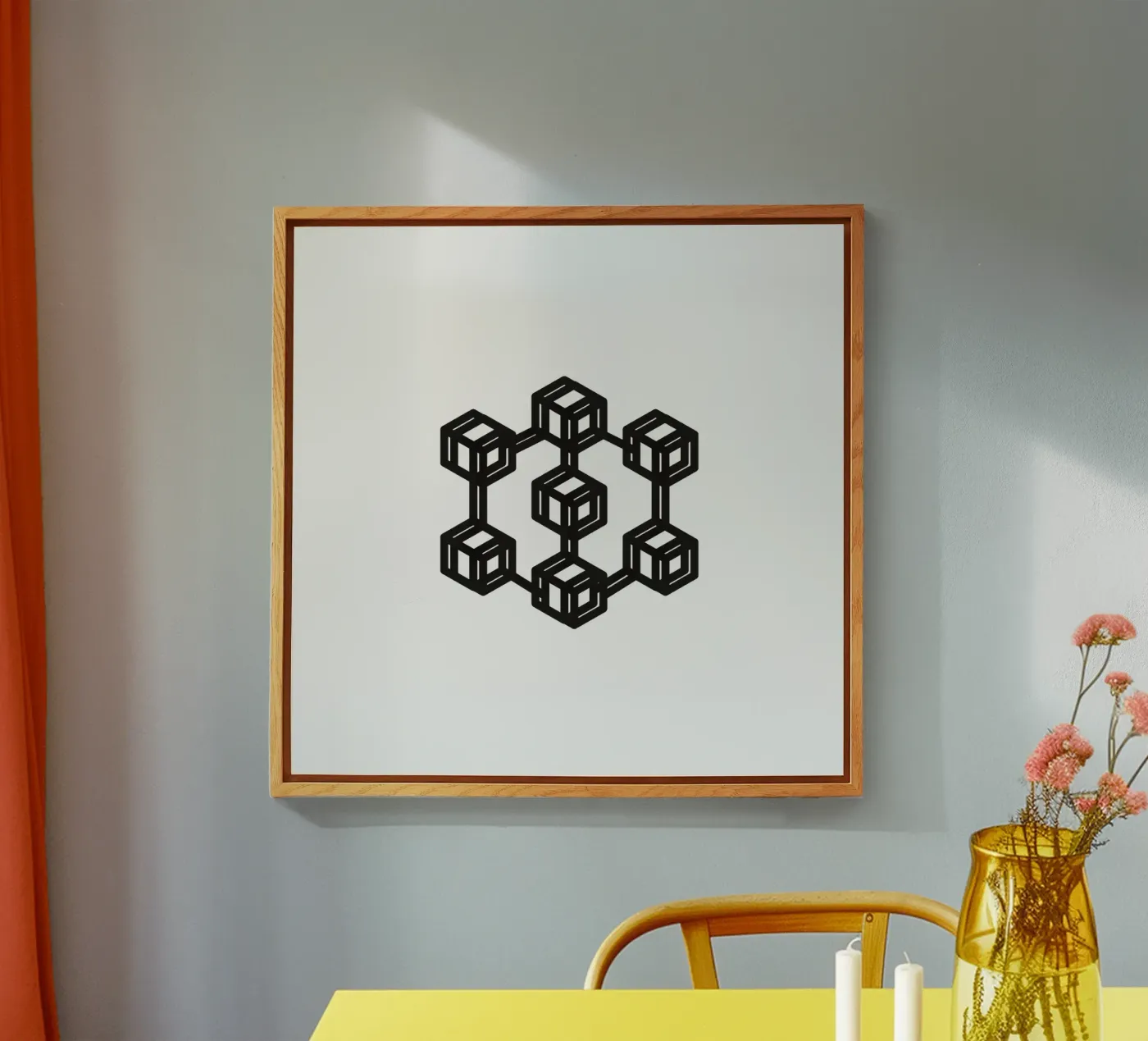 Block_BTC plexiglass da Crypto_Jungle