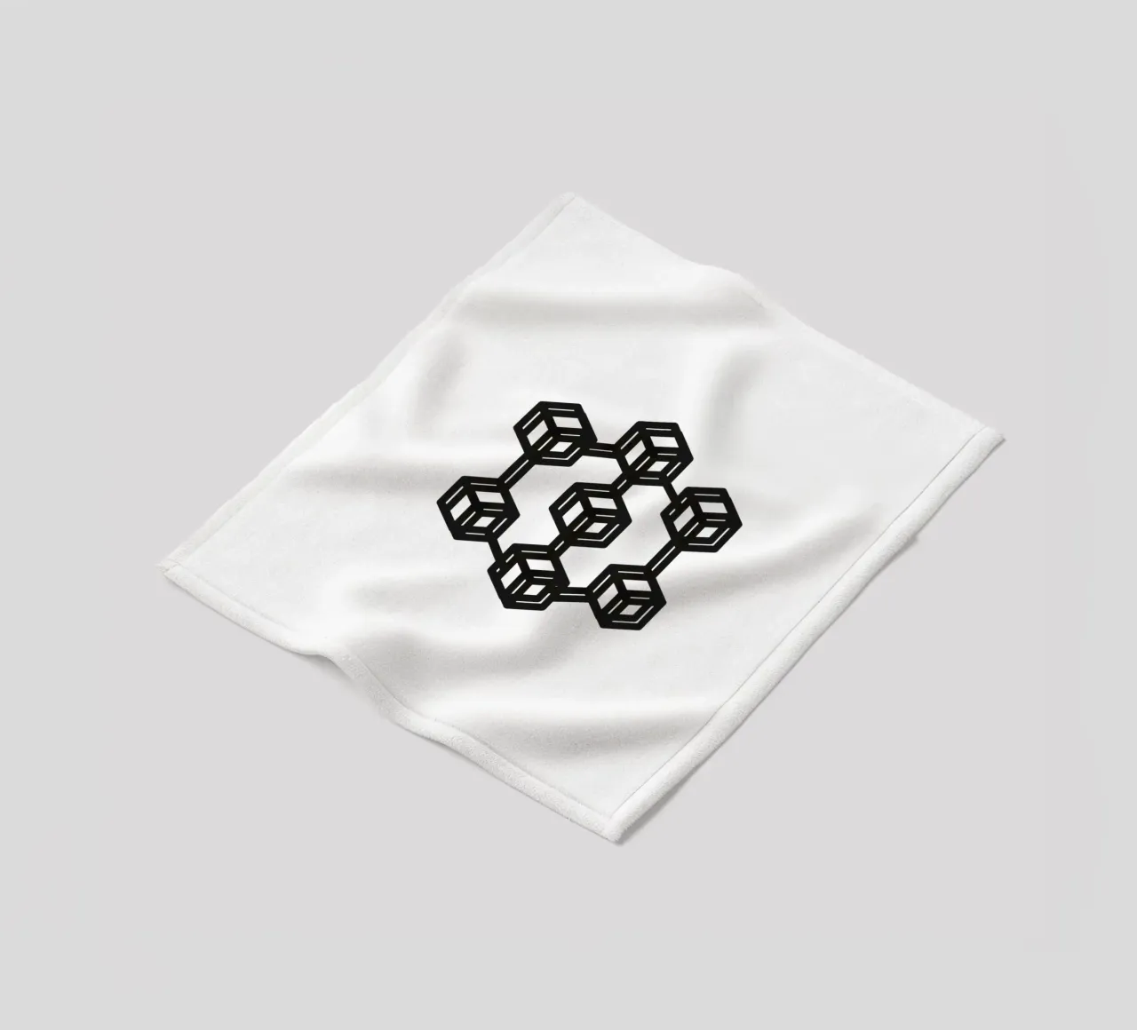 Block_BTC Fleecedecke von Crypto_Jungle