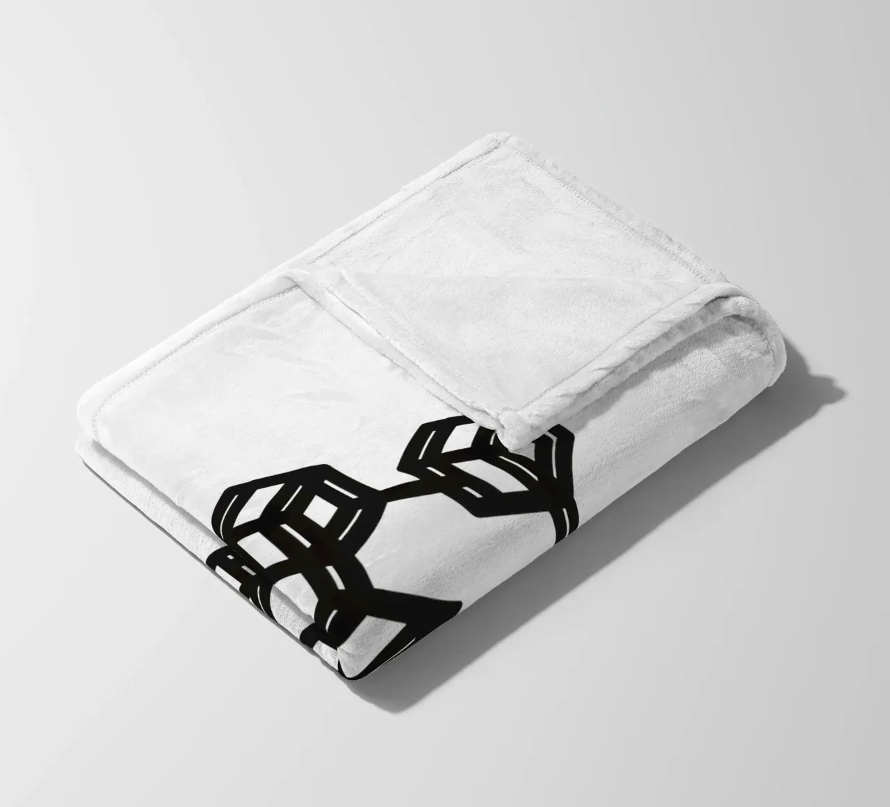 Block_BTC Fleecedecke von Crypto_Jungle