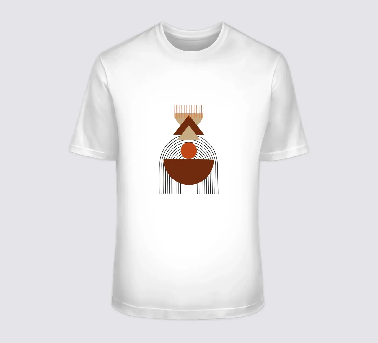 Boho Minimalista Moderno Semplice t-shirt da YSV MINIMALIST