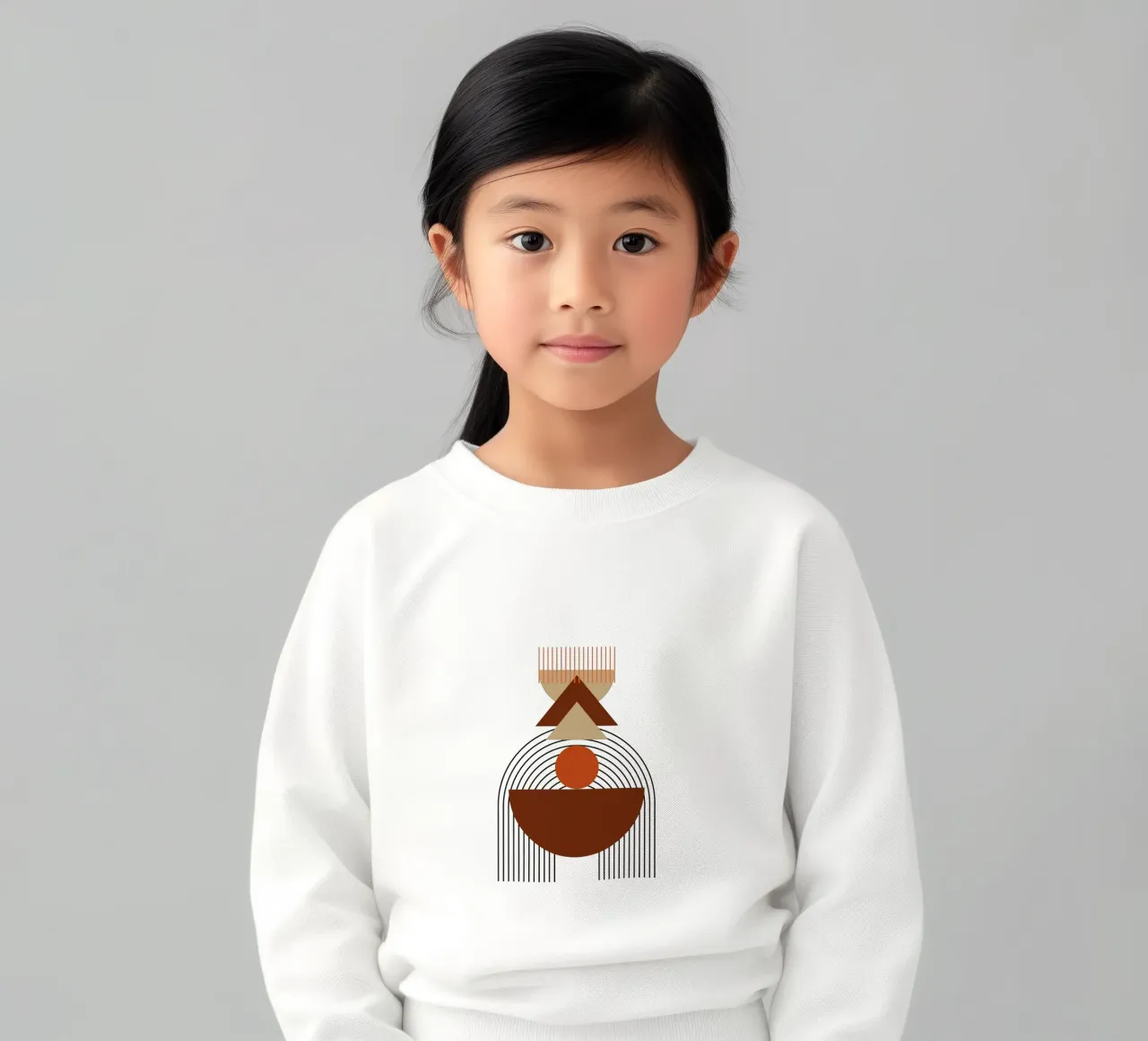 Boho Minimalista Moderno Semplice felpa bambino da YSV MINIMALIST