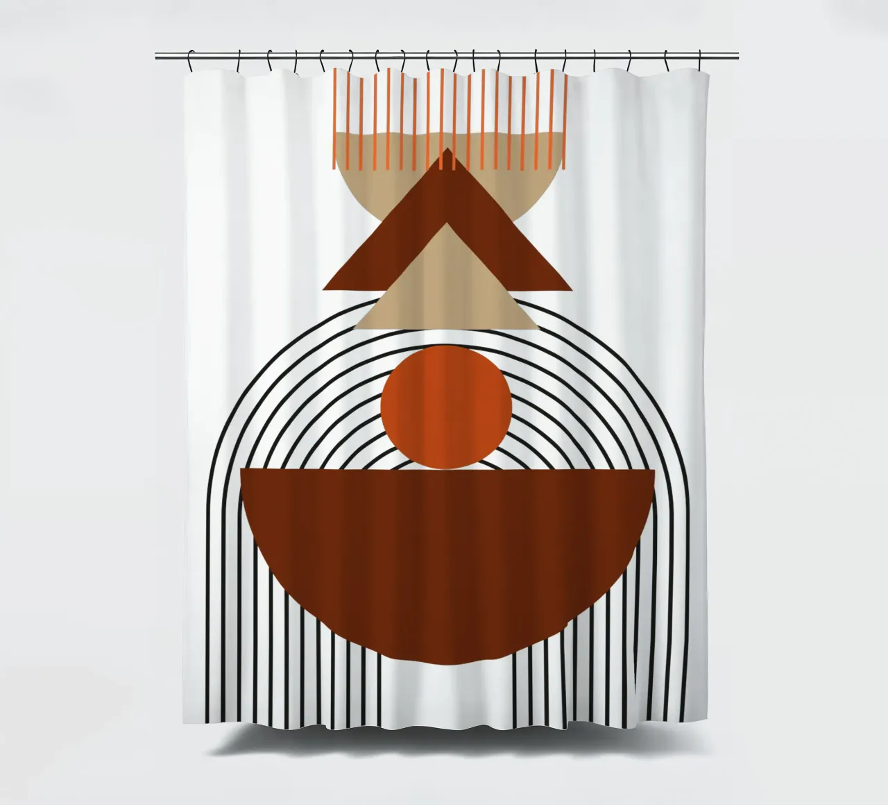 Boho Minimalista Moderno Semplice tenda da doccia da YSV MINIMALIST