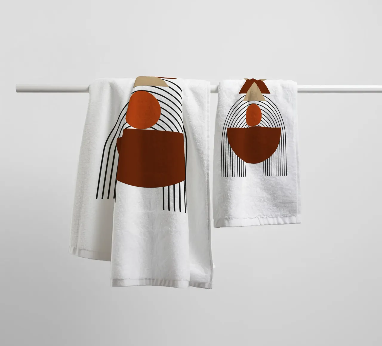 Boho Minimalista Moderno Semplice asciugamano da bagno da YSV MINIMALIST