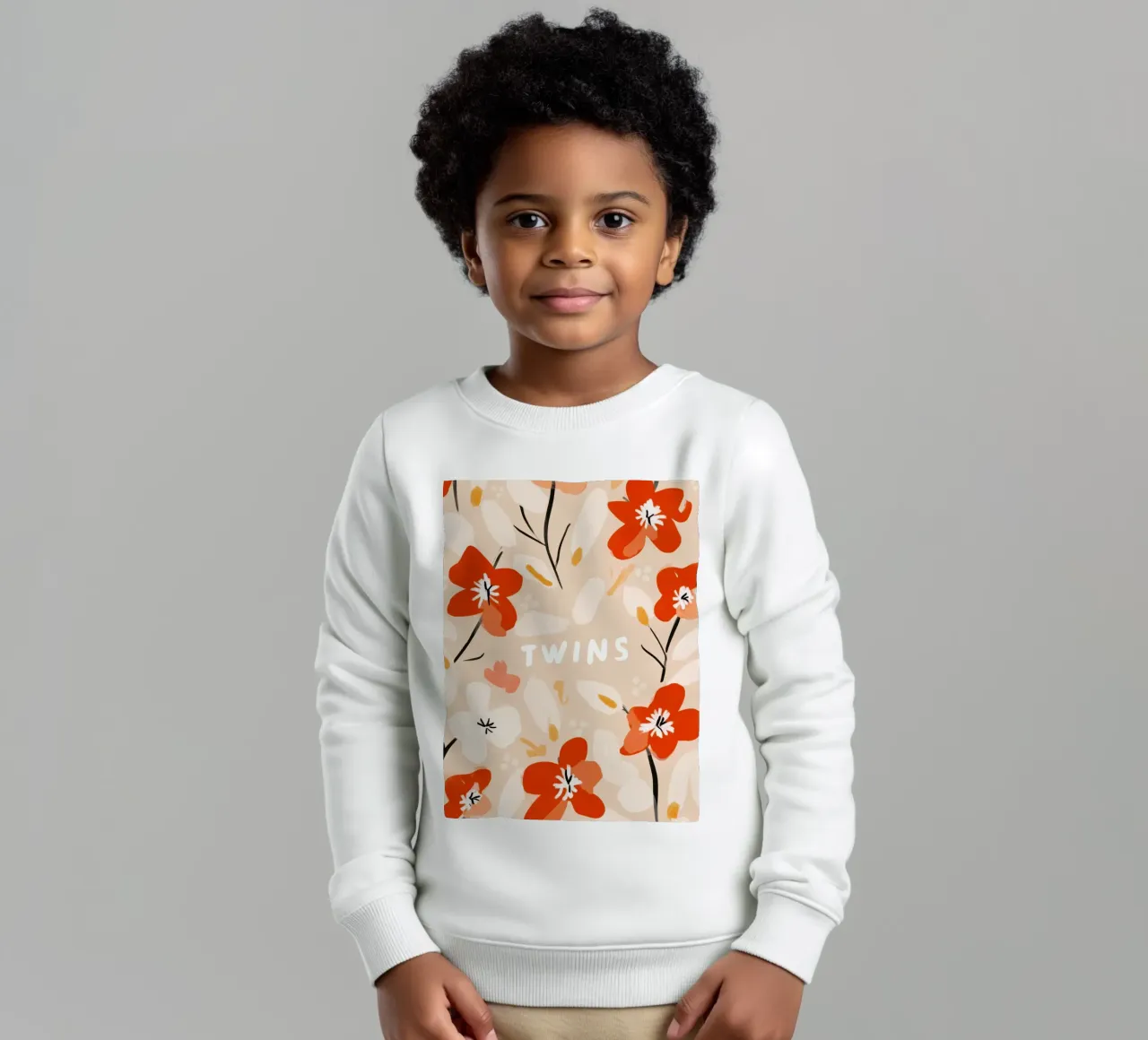 Twins No 5 felpa bambino da treechild