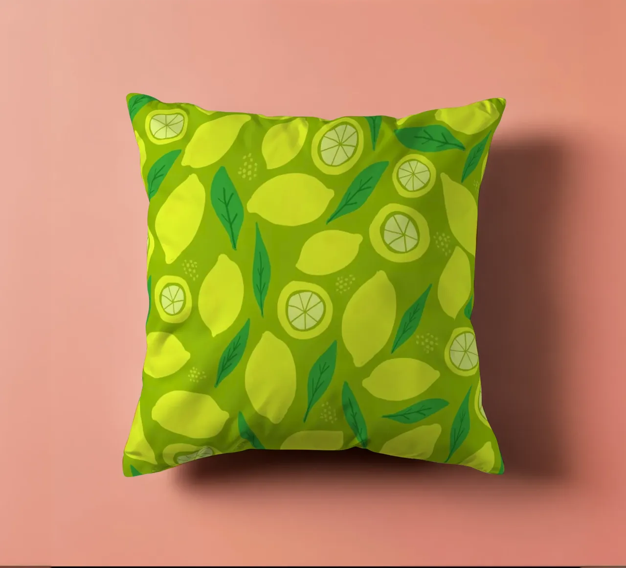 Lemonade cuscino da Leah Flores