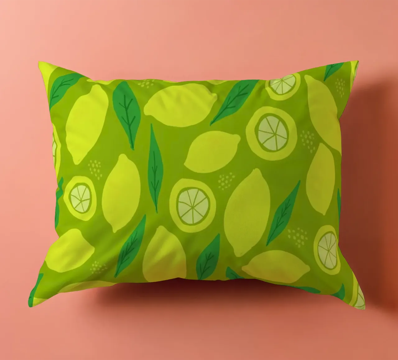 Lemonade cuscino da Leah Flores
