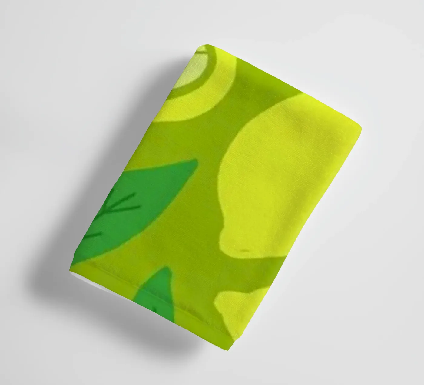 Lemonade towel by Leah Flores