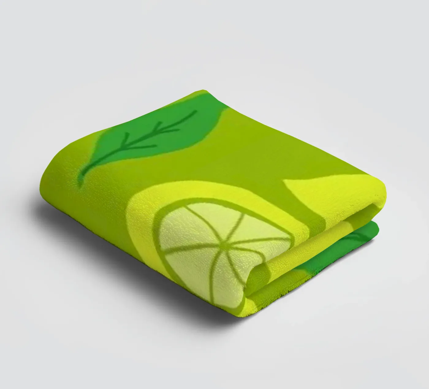 Lemonade towel by Leah Flores