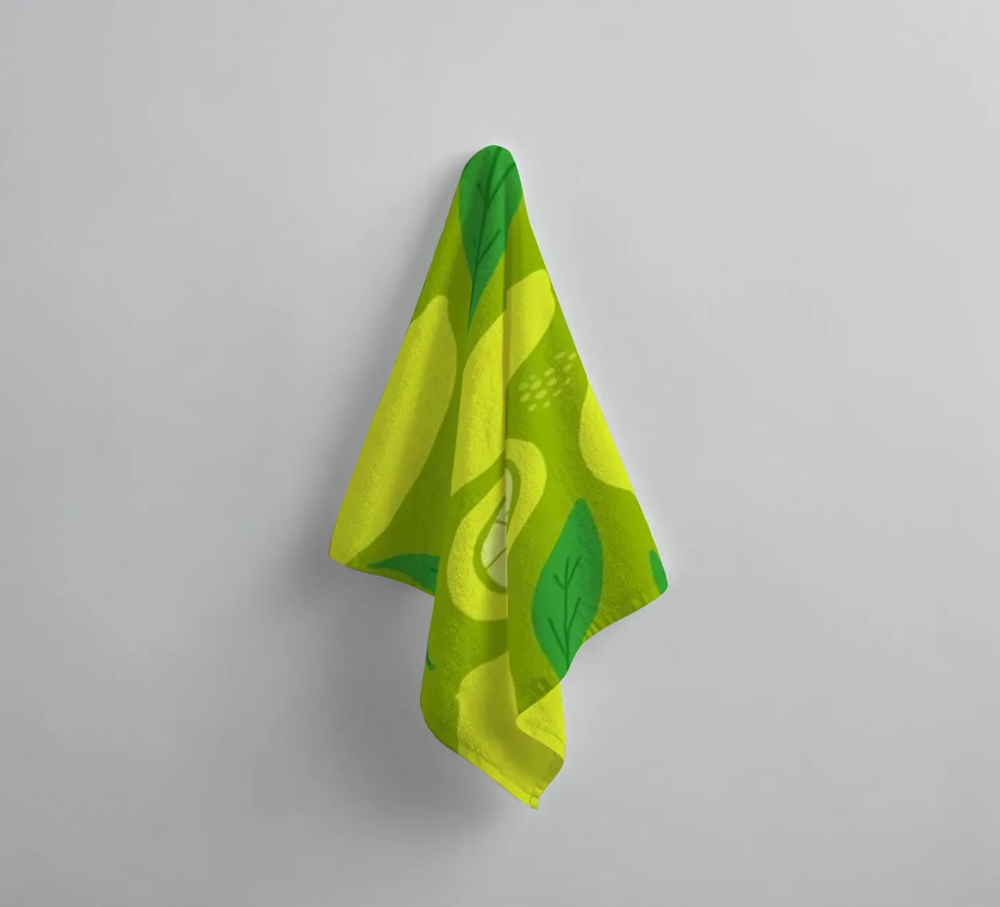 Lemonade towel by Leah Flores