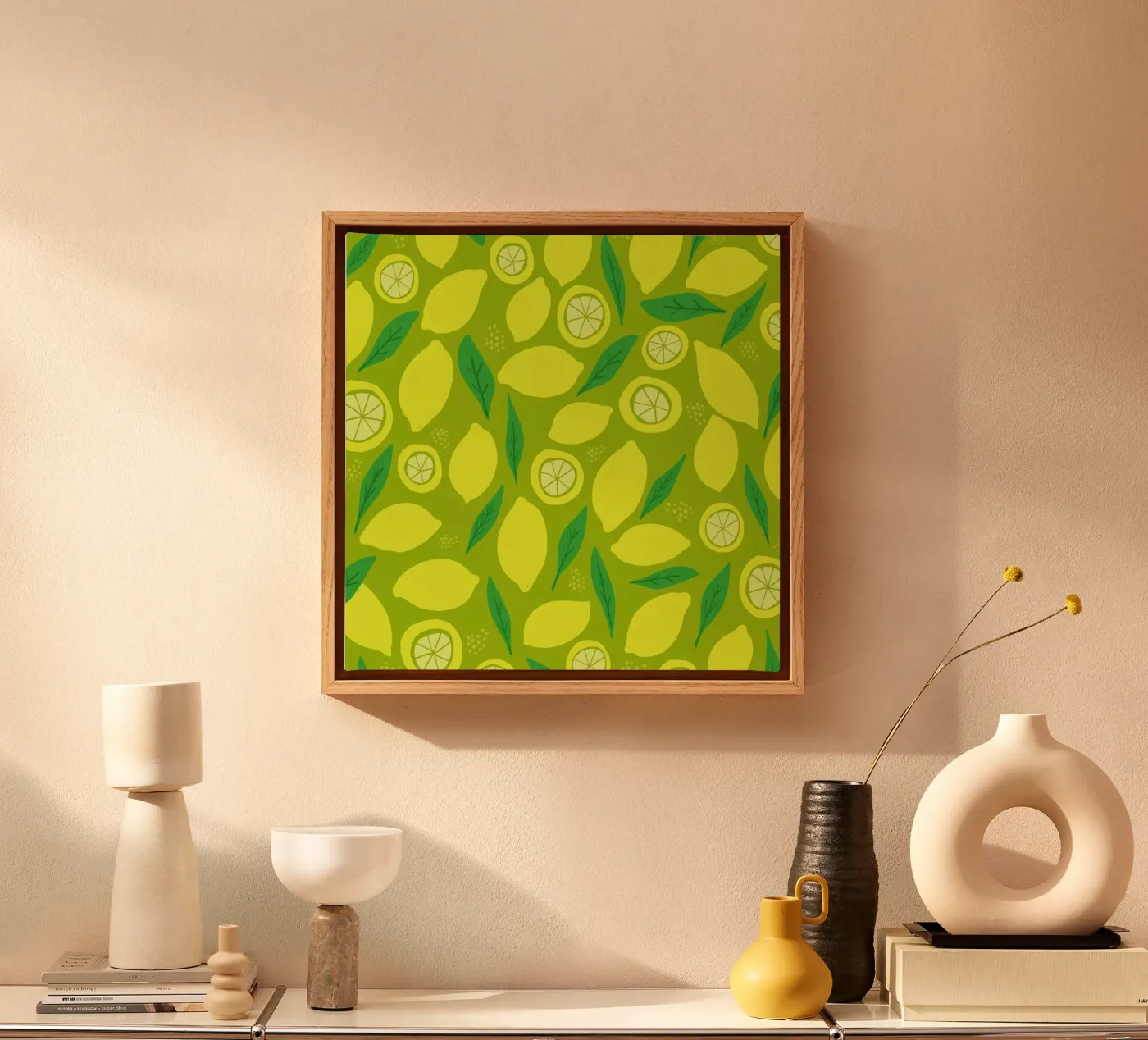 Lemonade canvas by Leah Flores