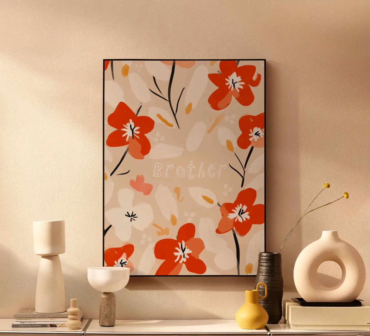 Brother (White Text) plexiglass da treechild