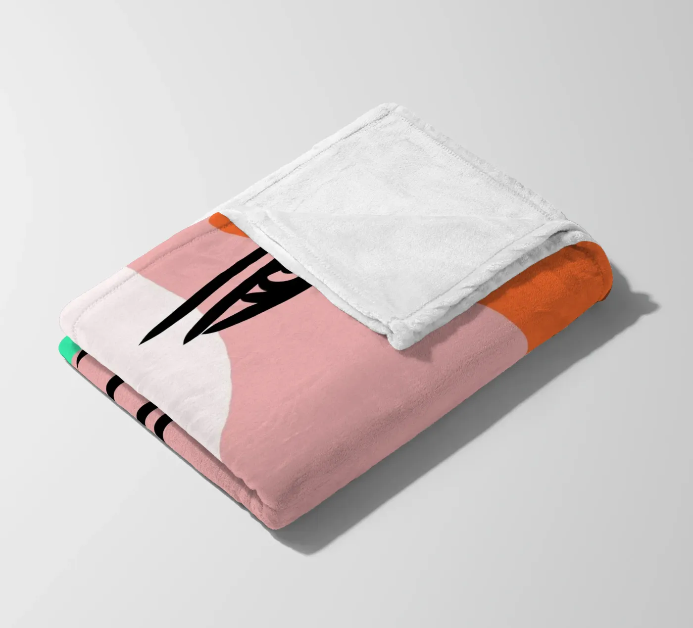 Shape Mosaic Fleecedecke von Mike Leymi