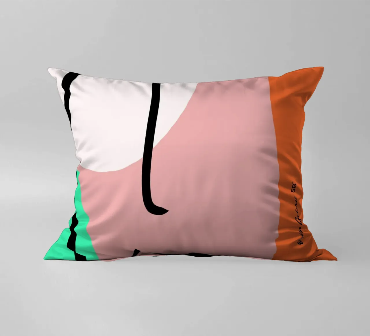 Shape Mosaic cuscino da Mike Leymi