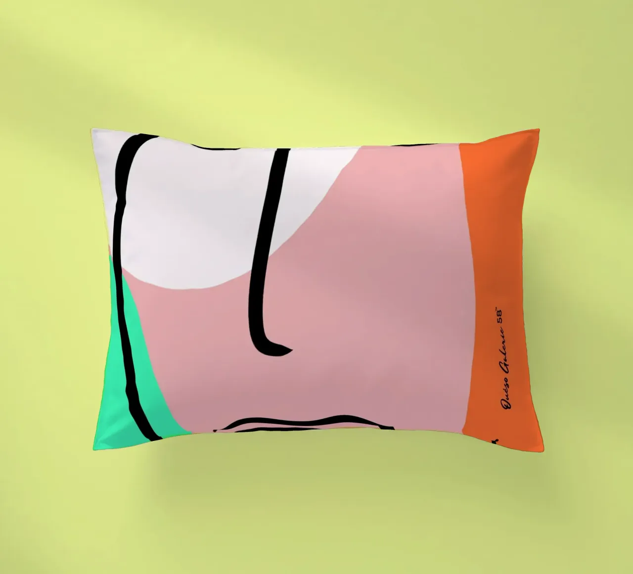 Shape Mosaic cuscino da Mike Leymi