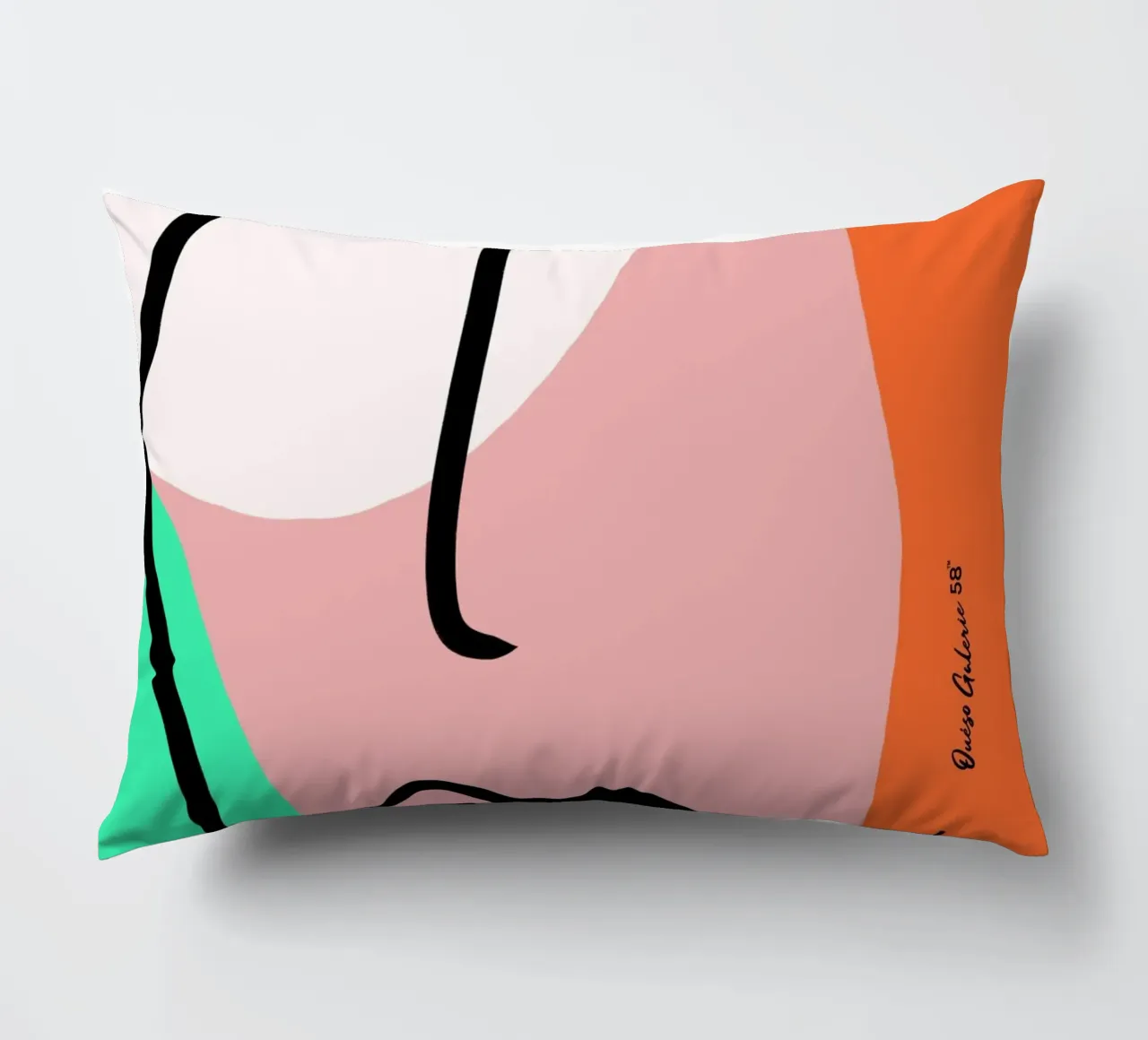 Shape Mosaic cuscino da Mike Leymi