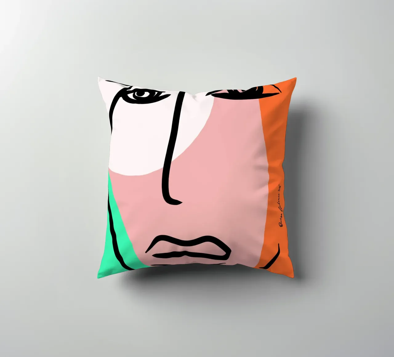 Shape Mosaic cuscino da Mike Leymi