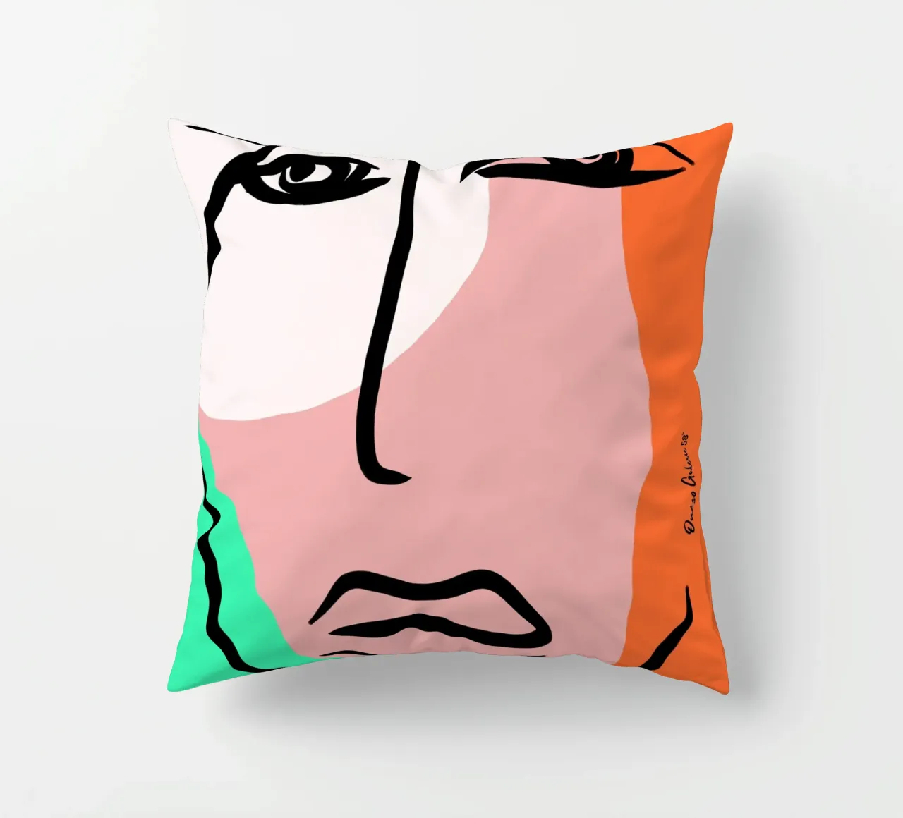 Shape Mosaic cuscino da Mike Leymi