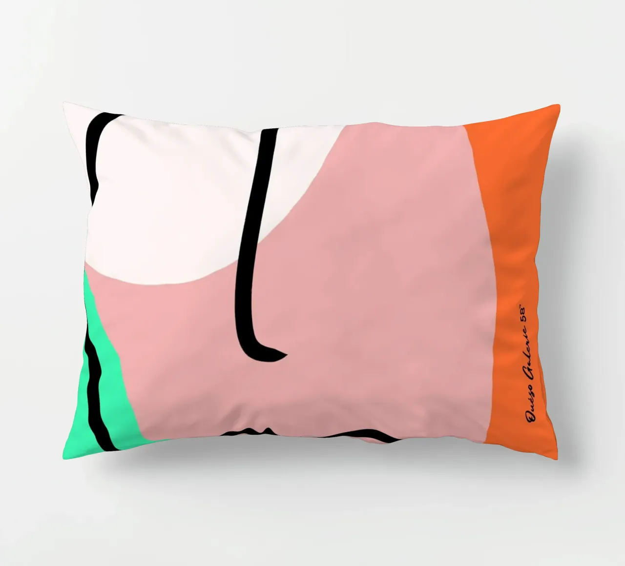 Shape Mosaic cuscino da Mike Leymi