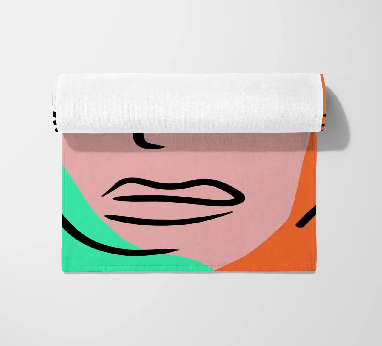 Shape Mosaic telo mare da Mike Leymi