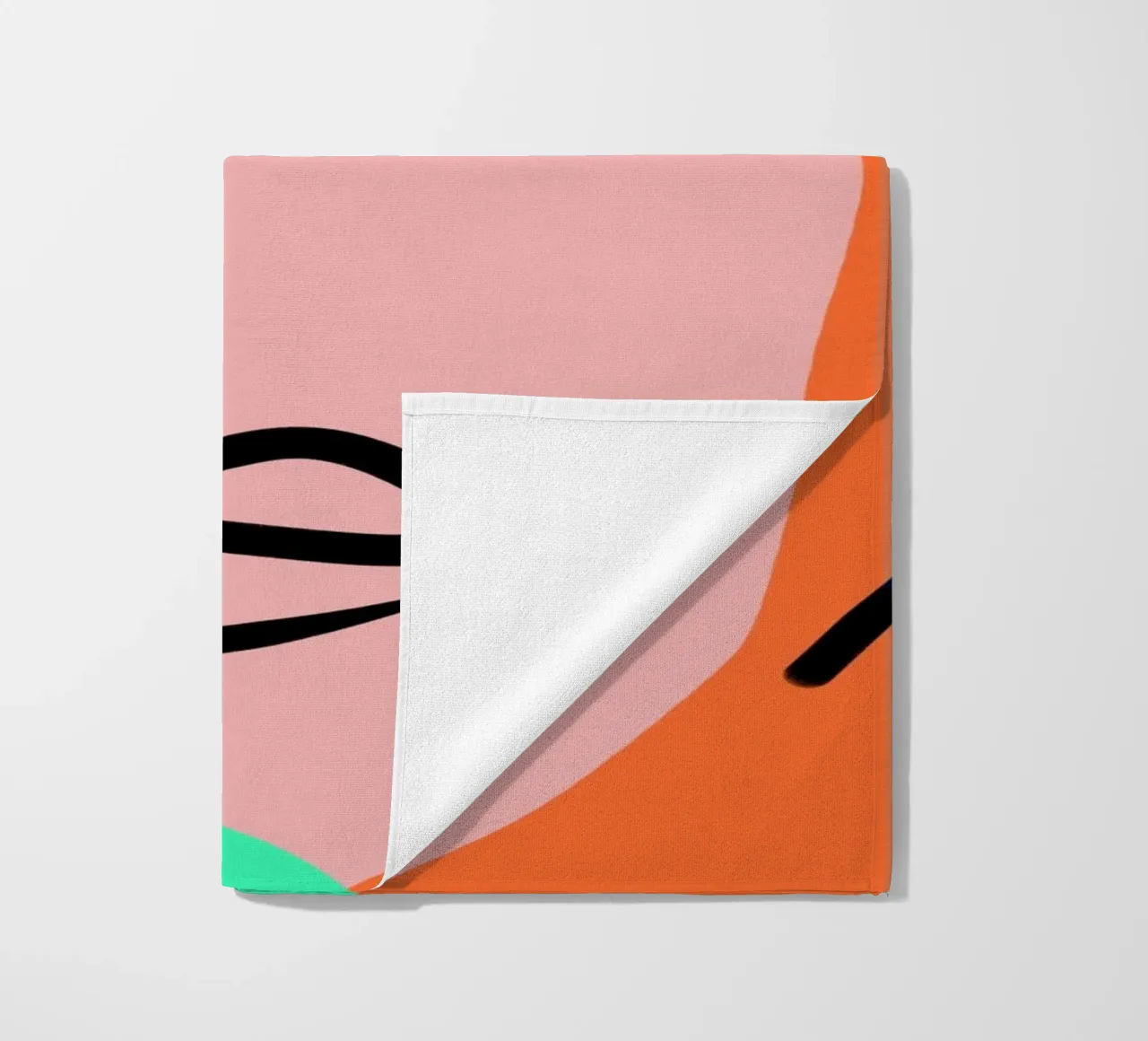 Shape Mosaic telo mare da Mike Leymi