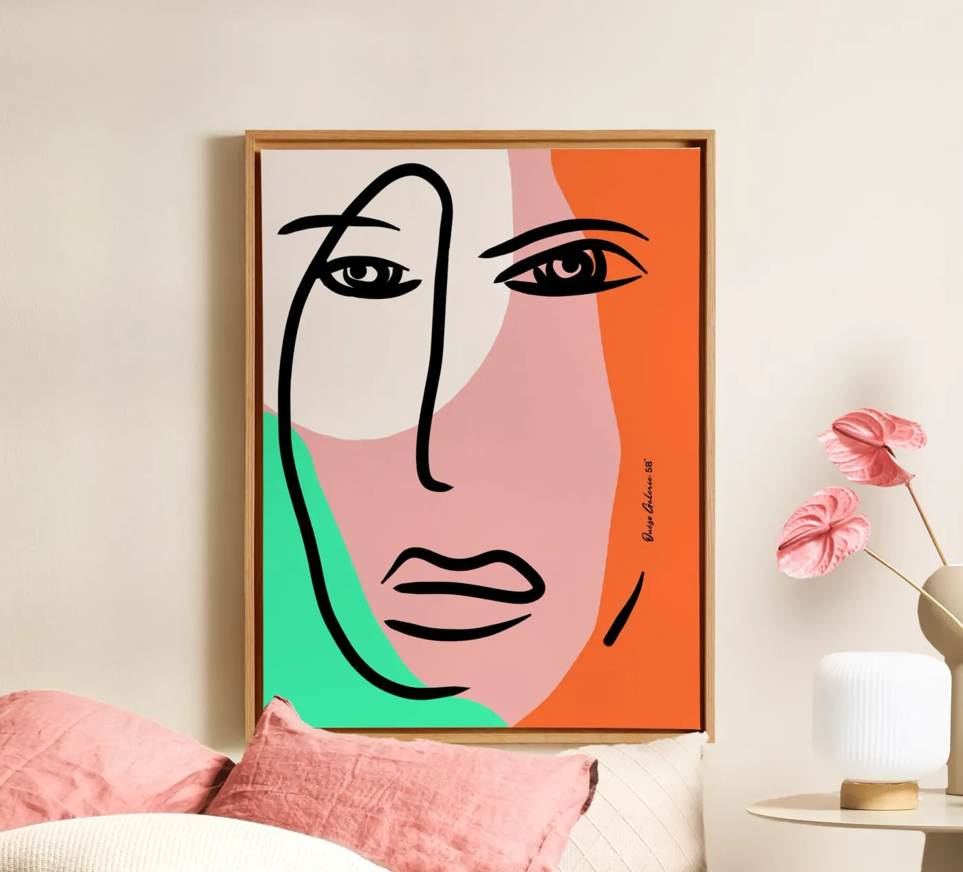 Shape Mosaic tela da Mike Leymi