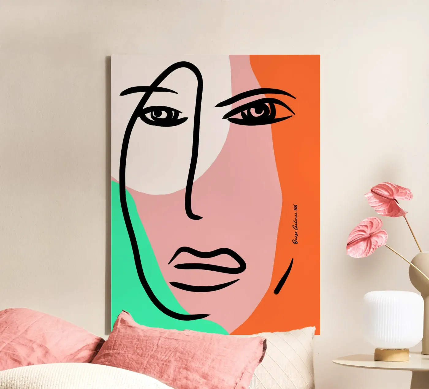 Shape Mosaic tela da Mike Leymi