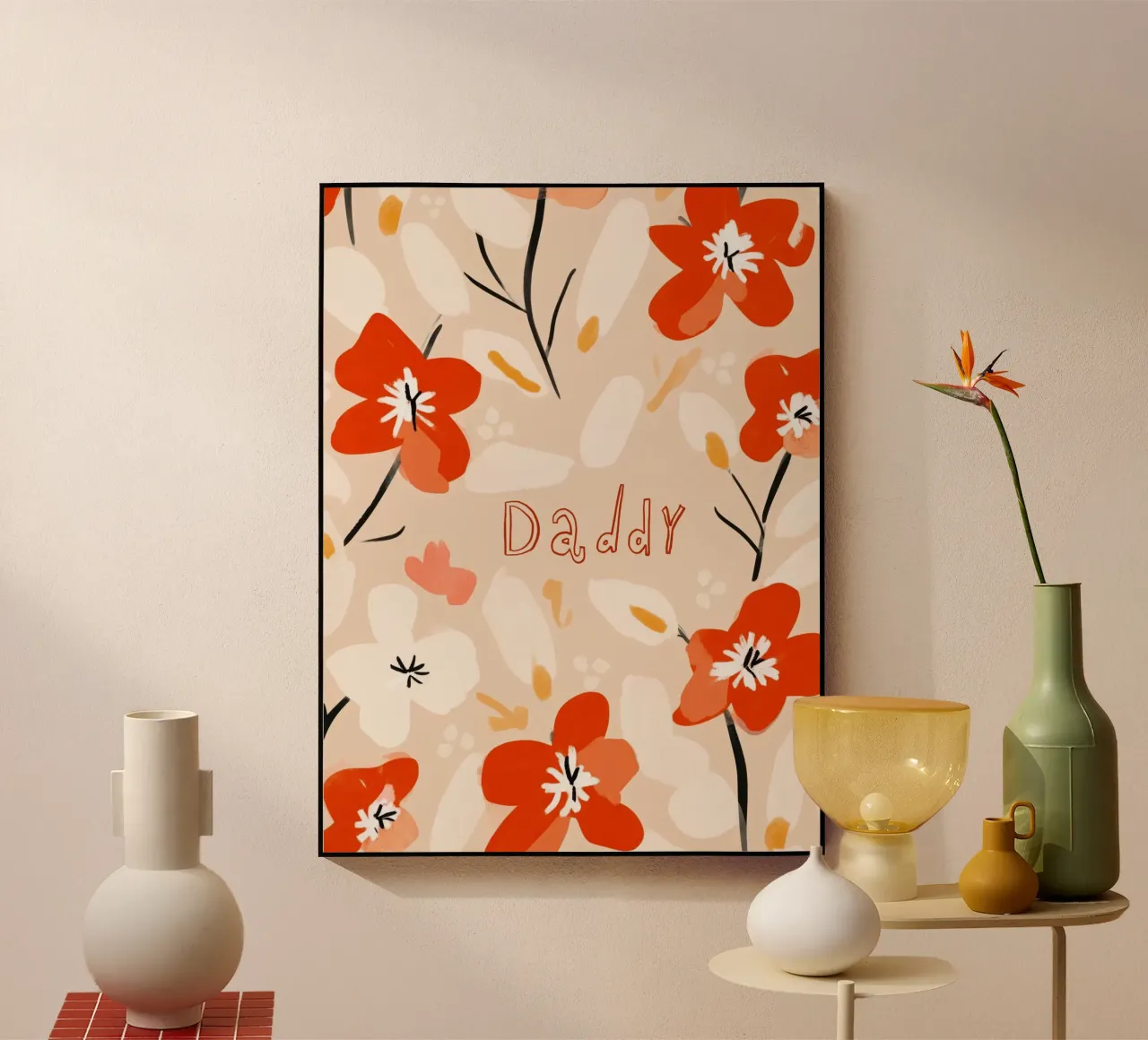 Daddy Acryl-Glas von treechild