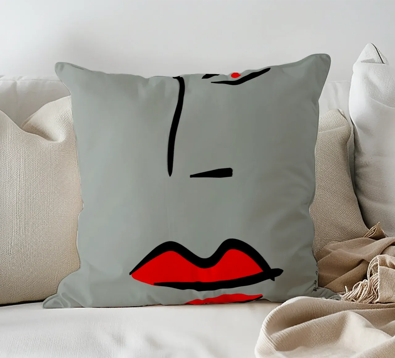 Harmony in Color cuscino da Mike Leymi