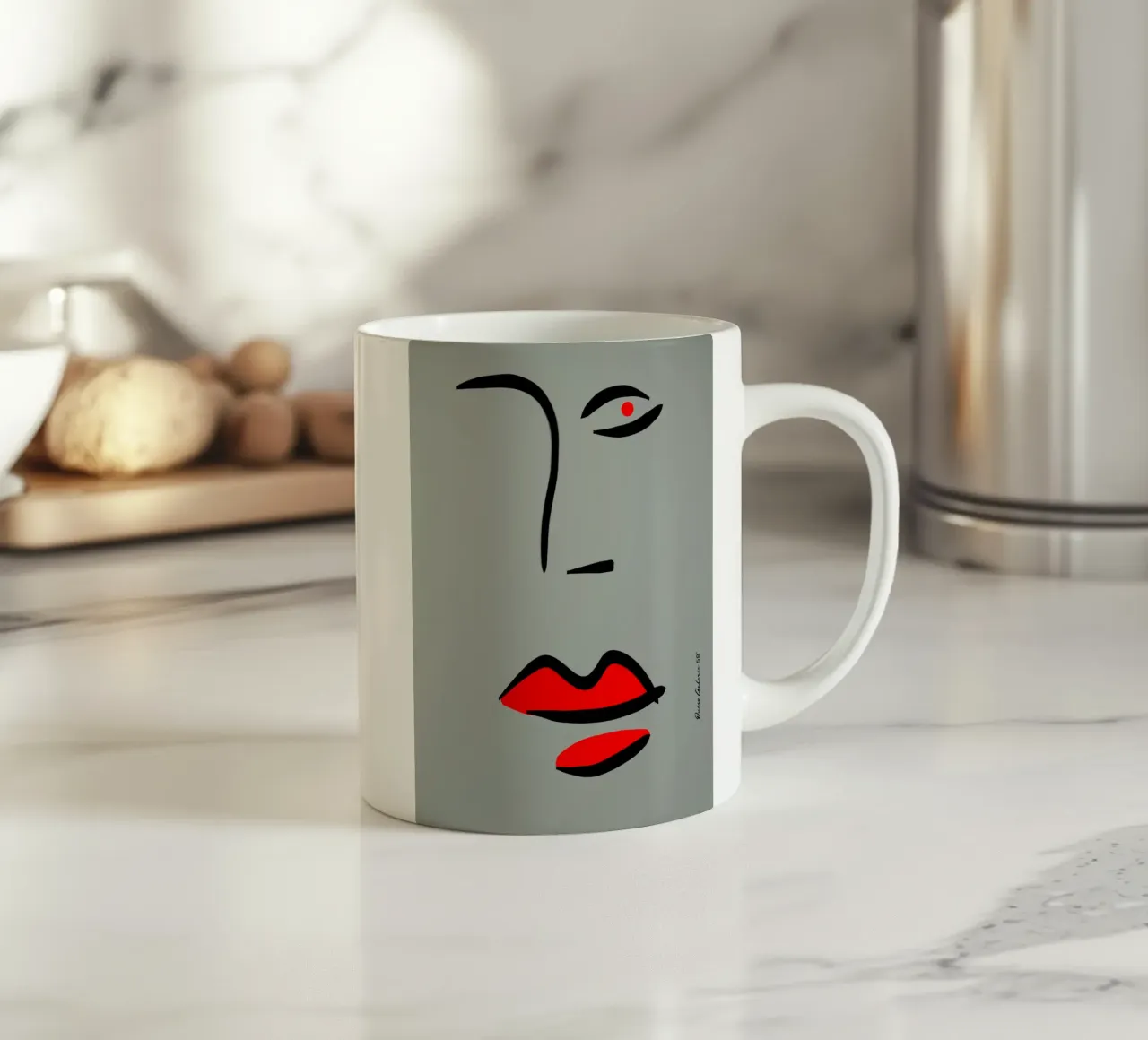 Harmony in Color tazza in ceramica da Mike Leymi