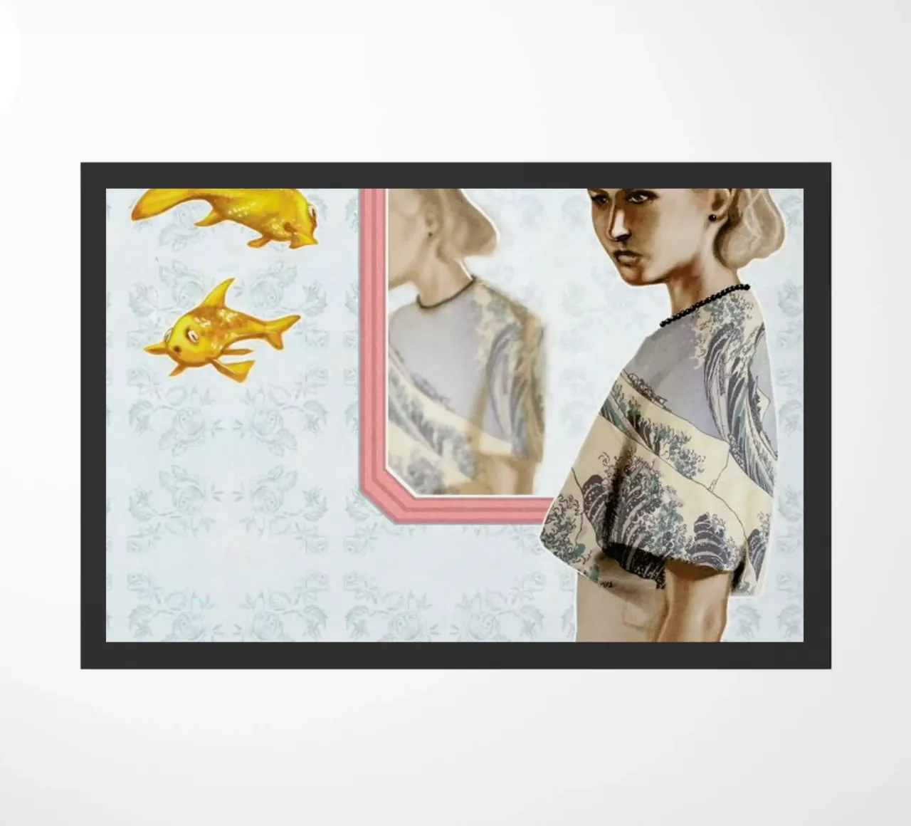 Mirrow Mirror felpudo de Alexander Grahovsky