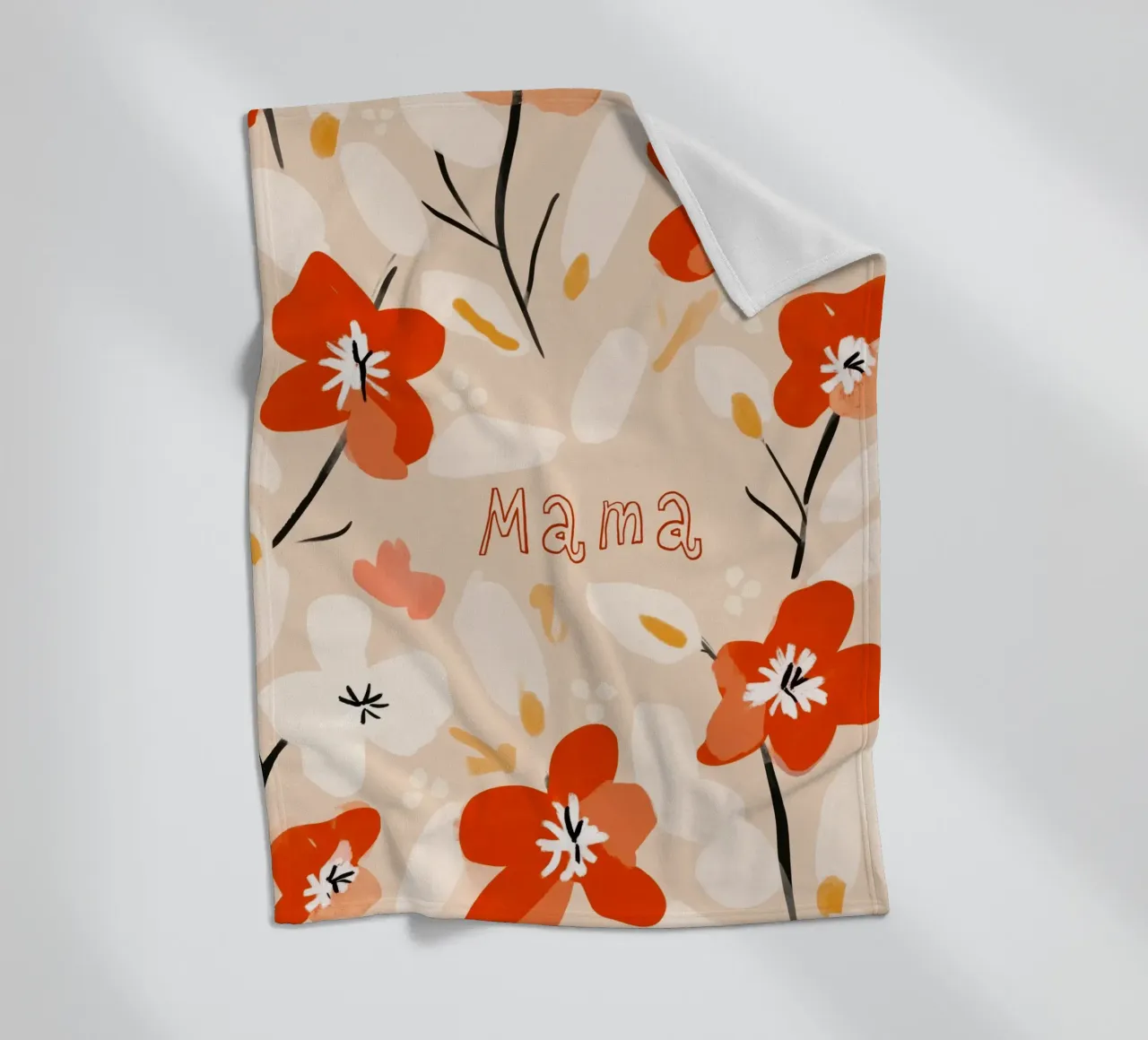 Mama fleecedeken van treechild