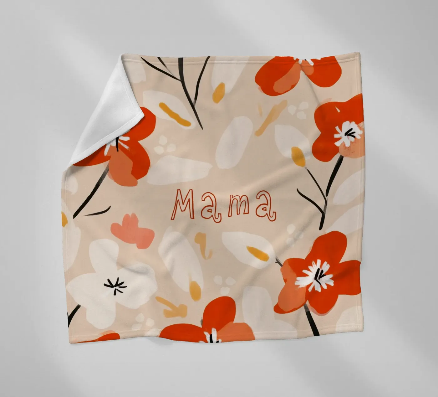 Mama fleecedeken van treechild
