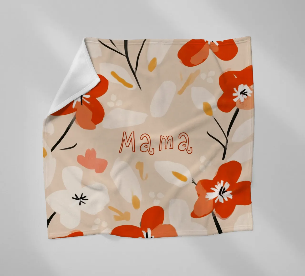 Mama fleecedeken van treechild