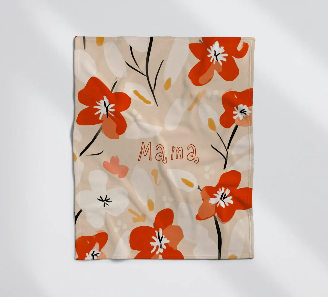 Mama fleecedeken van treechild