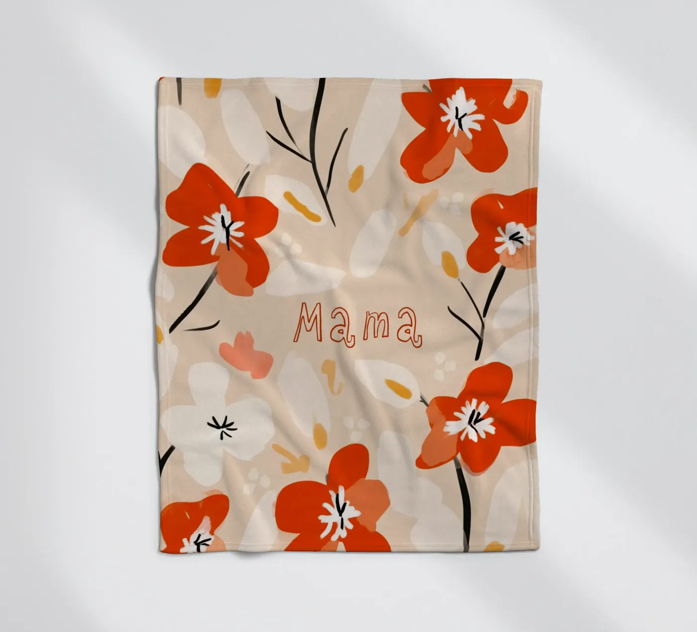 Mama fleecedeken van treechild