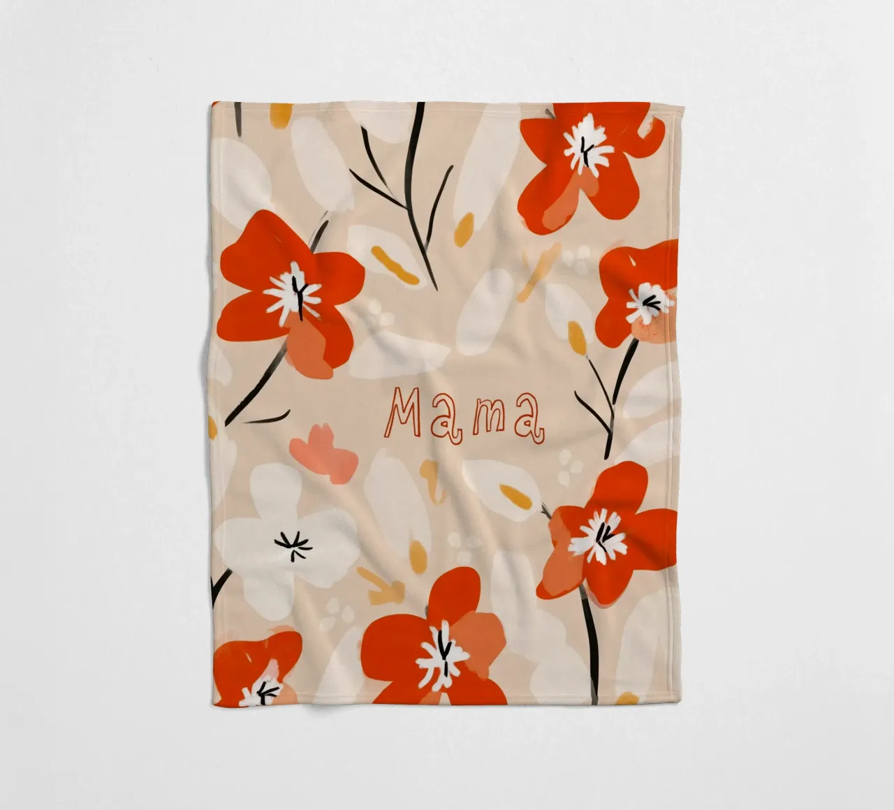 Mama fleecedeken van treechild