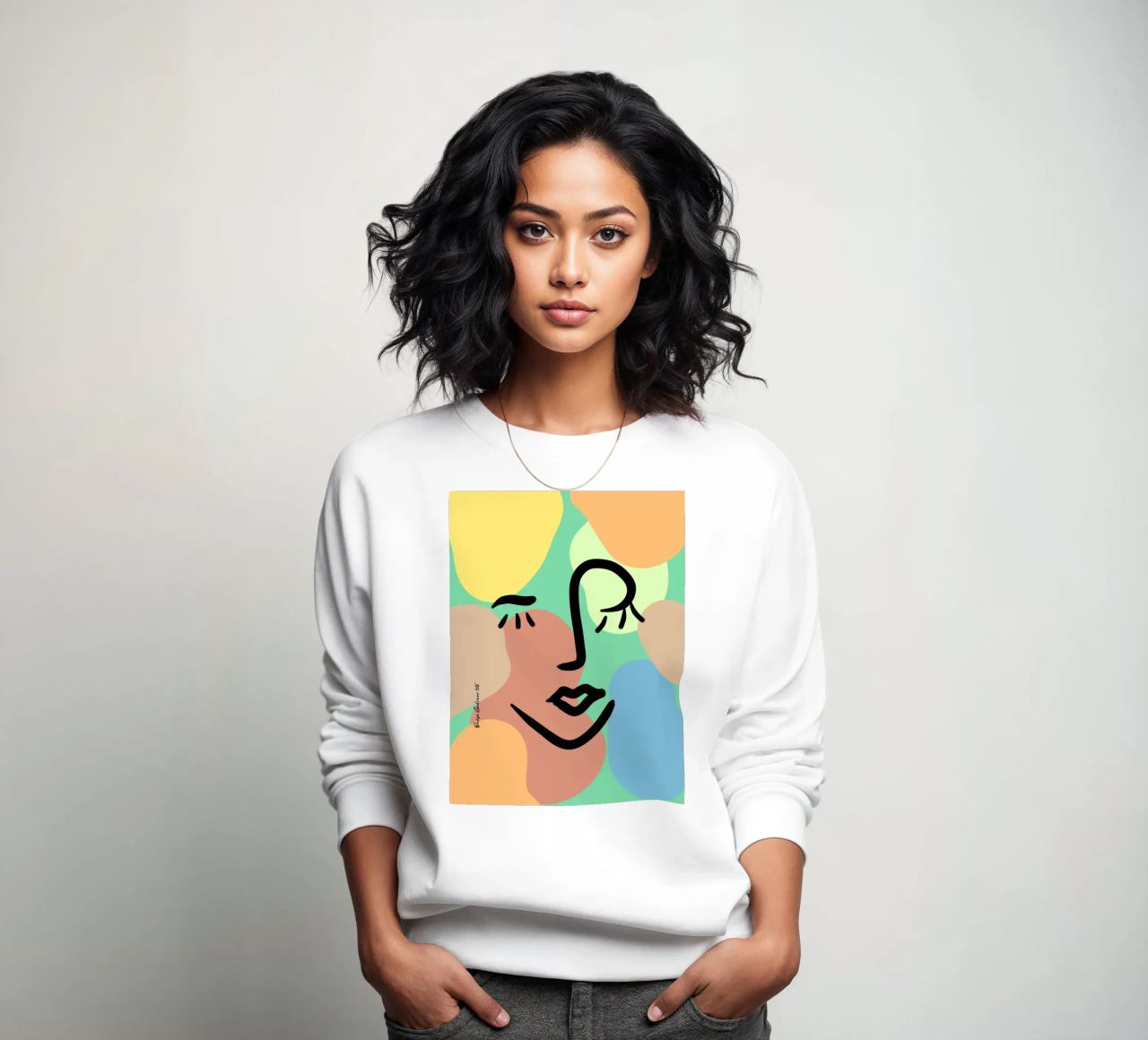 Vivid Fluidity sudadera de Mike Leymi