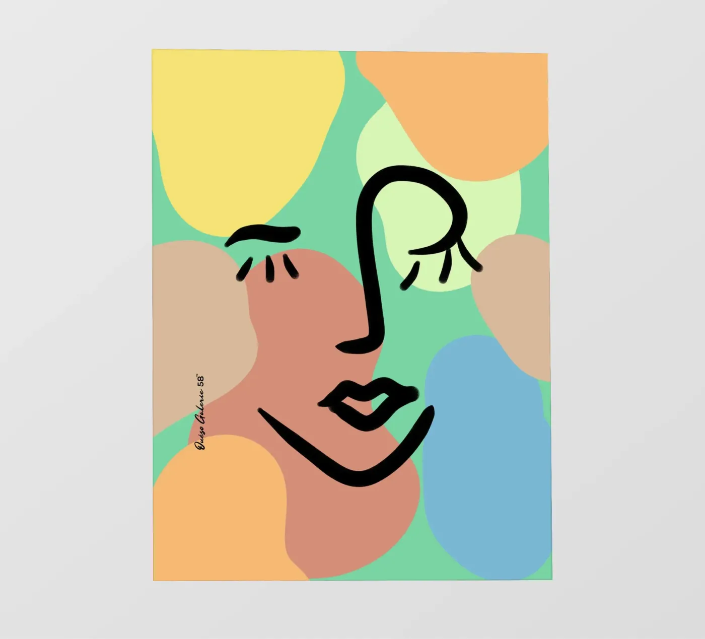 Vivid Fluidity backlit folie van Mike Leymi