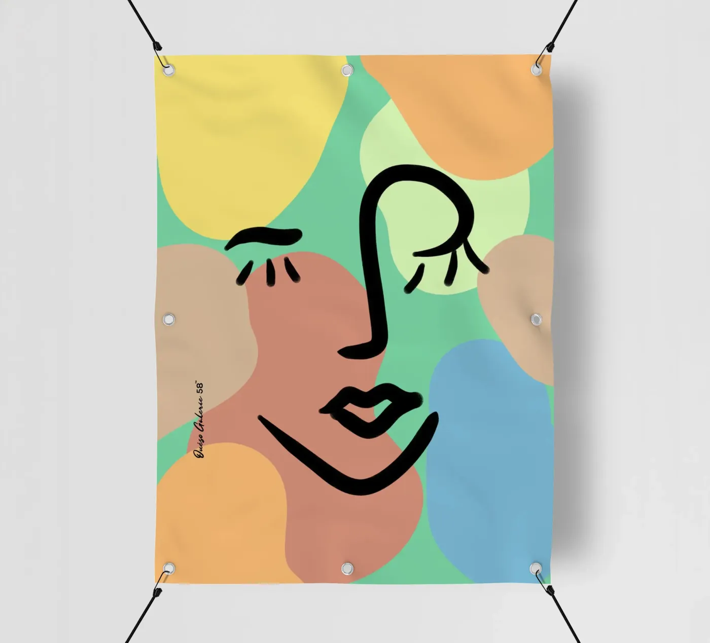 Vivid Fluidity telo in pvc da Mike Leymi